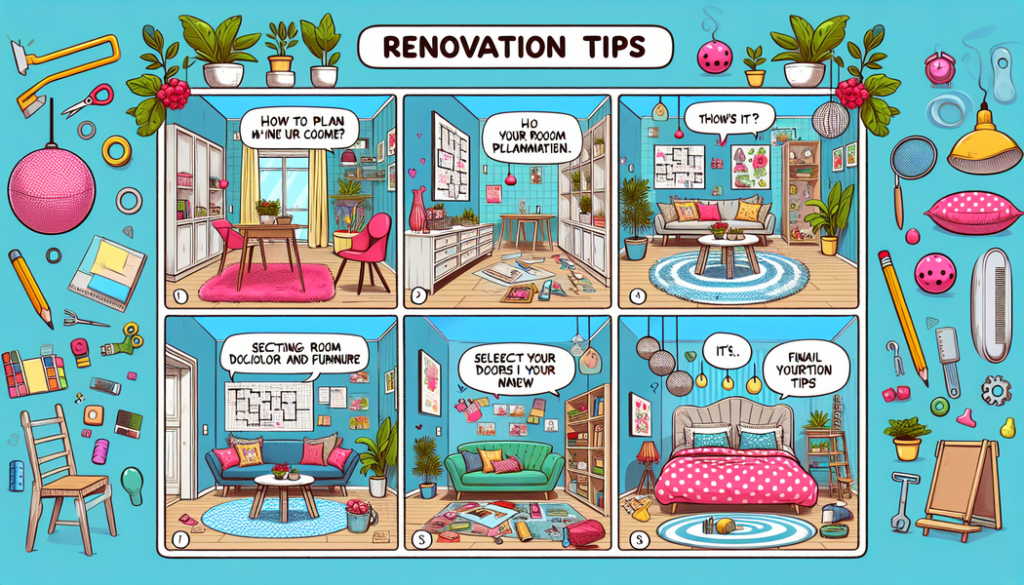 Tipps zur Renovierung: So planen und gestalten Sie Ihren Raum neu
